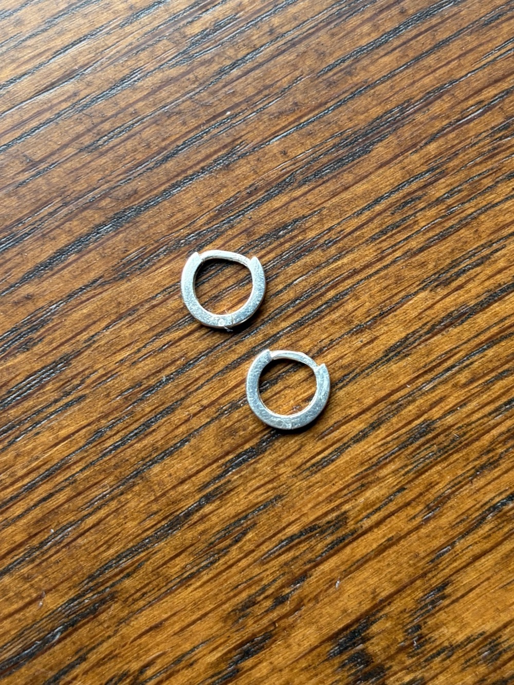 Argento Vivo Sterling Silver Huggie Hoops